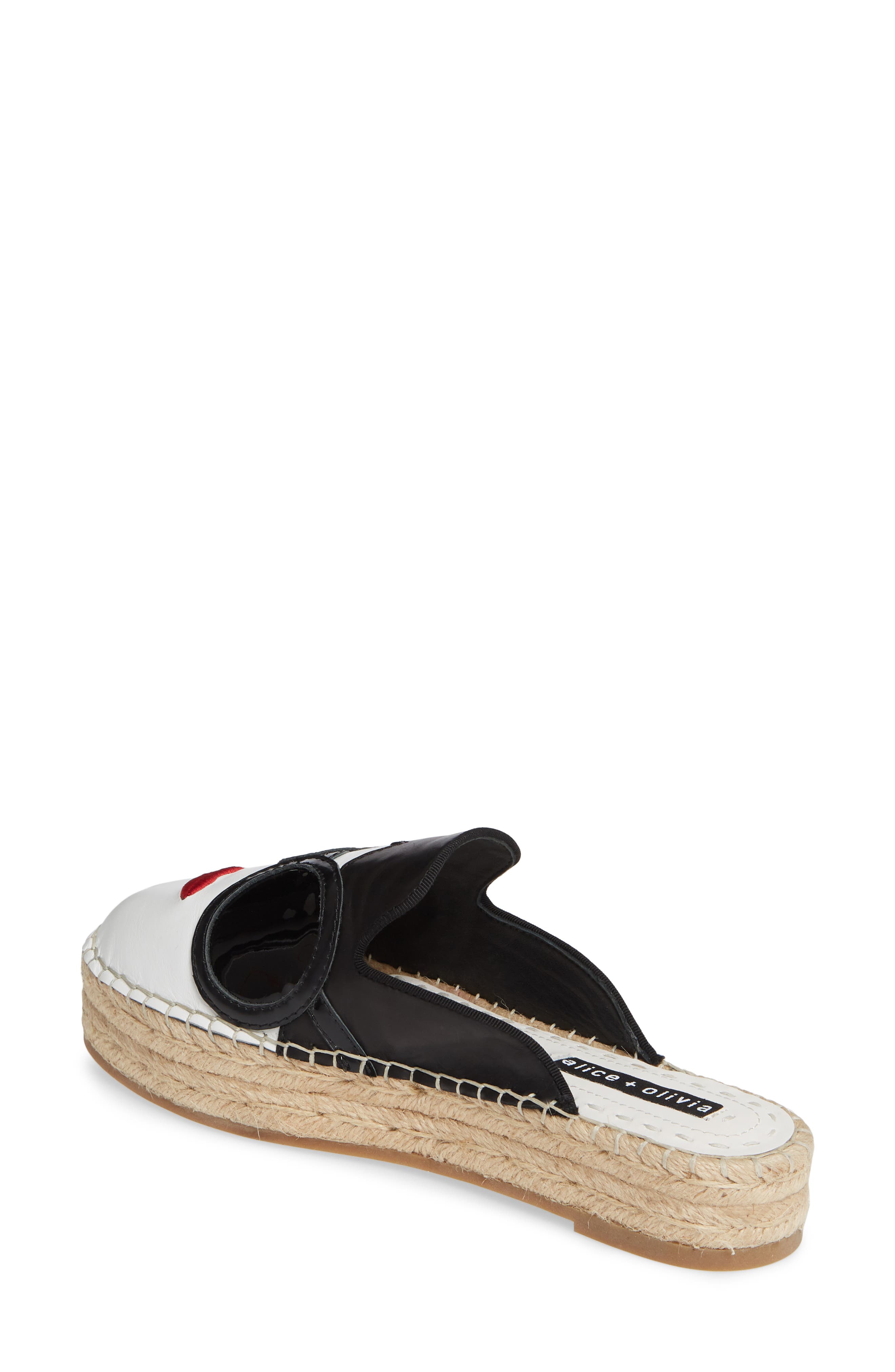 Alice + Olivia Alice +Olivia Danika Espadrille Mule, Alternate, color, 