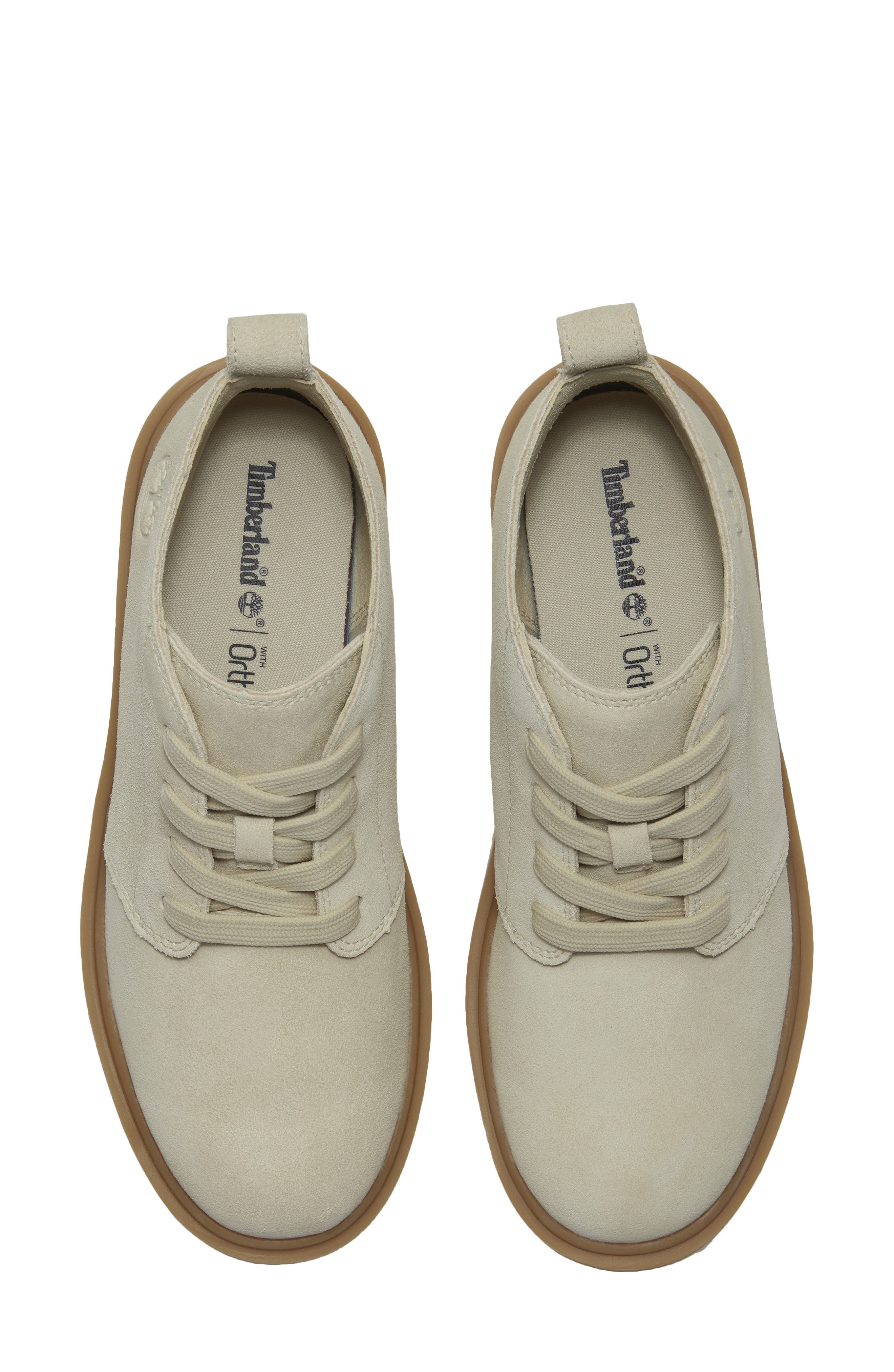 Timberland Rowan Way Mid Chukka Boot, Alternate, color, Light Beige Suede