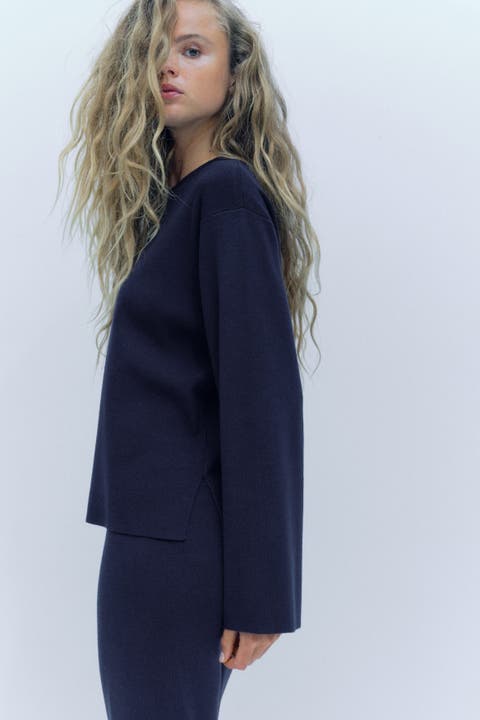 Oversized Fine-knit Sweater