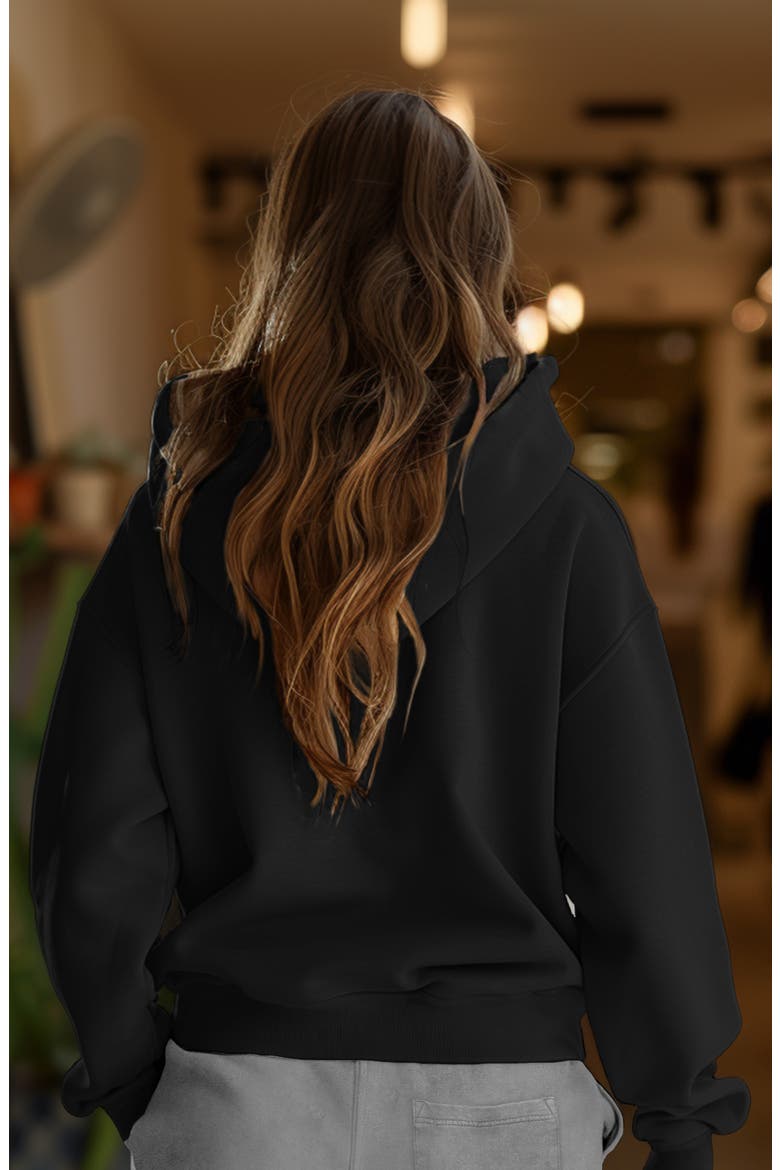 Heartly Ghost Midweight All Day Hoodie, Alternate, color, Black