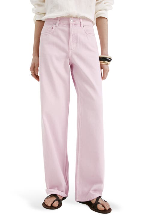 Low Rise Straight Leg Jeans