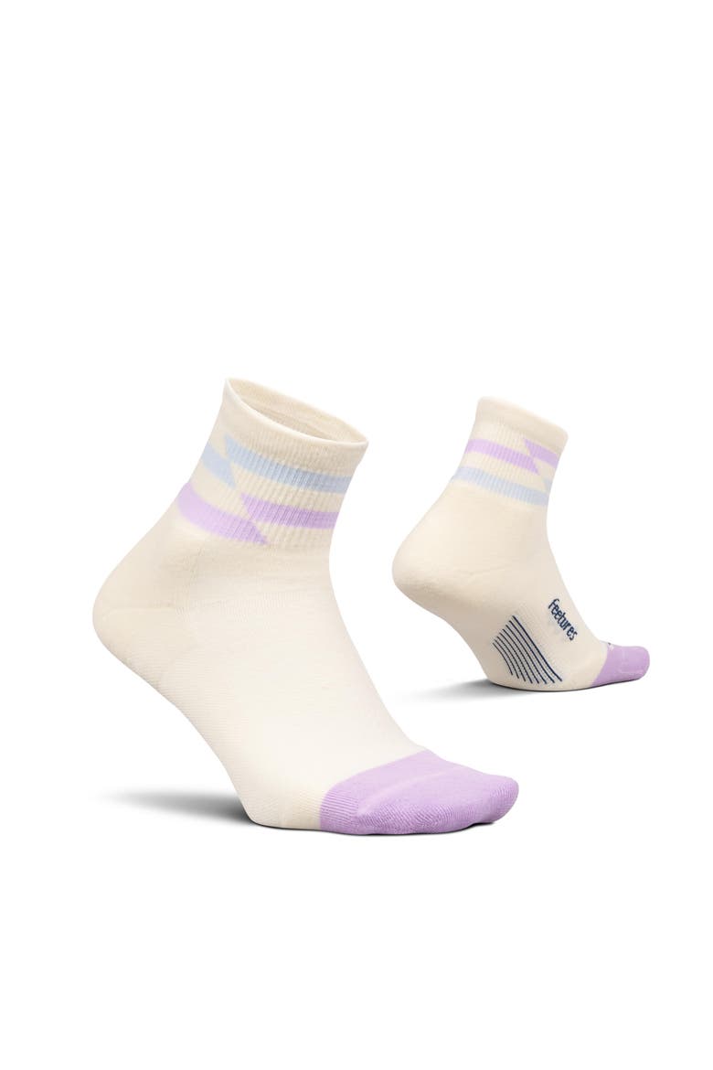 Elite Max Cushion Quarter Sock Athletic Running Socks, Targeted Compression, Moisture Wicking, Main, color, Soft Track