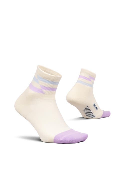 Elite Max Cushion Quarter Sock Athletic Running Socks, Targeted Compression, Moisture Wicking
