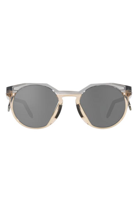 HSTN Metal 52mm Prizm™ Round Sunglasses