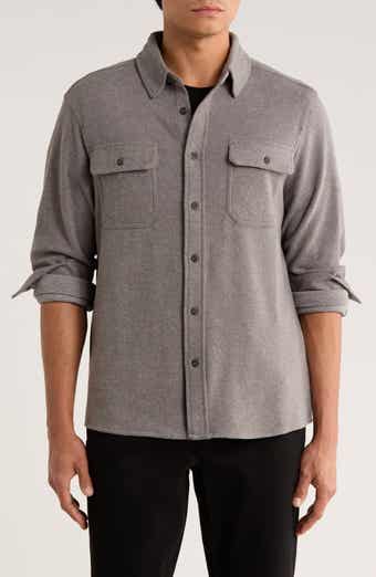 7 Diamonds Generation Stretch Flannel Button-Up Shirt