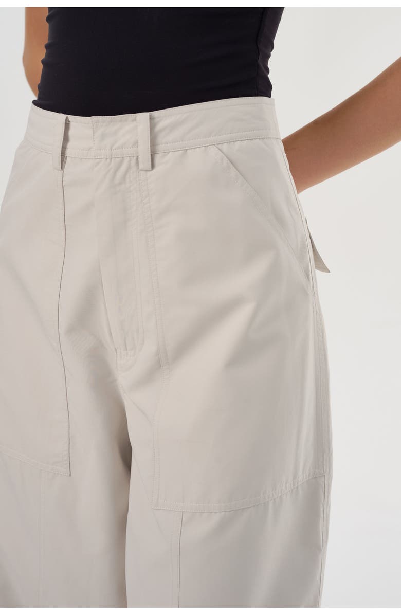 LAMARQUE VALYA | Relaxed Cargo Pants, Alternate, color, Whisper White