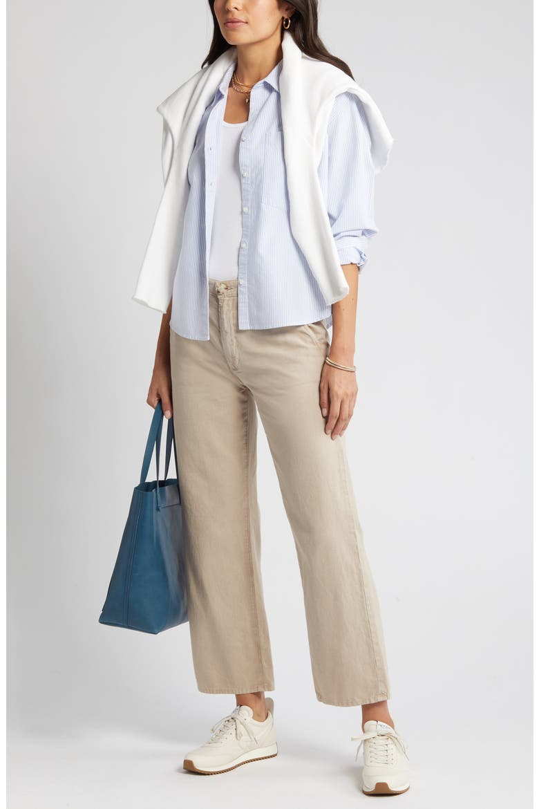 Long Sleeve Shirt, Main, color, STUDIO BLUE