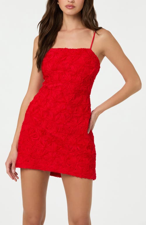 Astr The Label 3d Floral Minidress