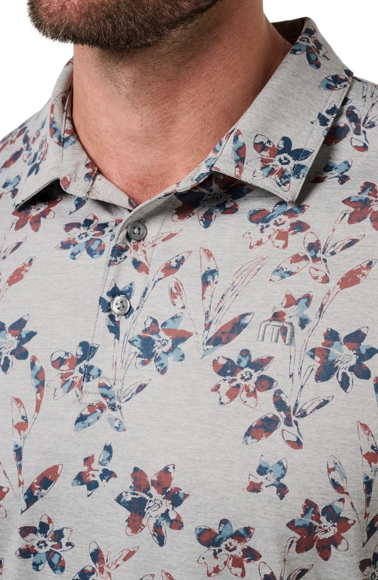 TravisMathew Unlimited Access Polo, Alternate, color, Heather Light Grey