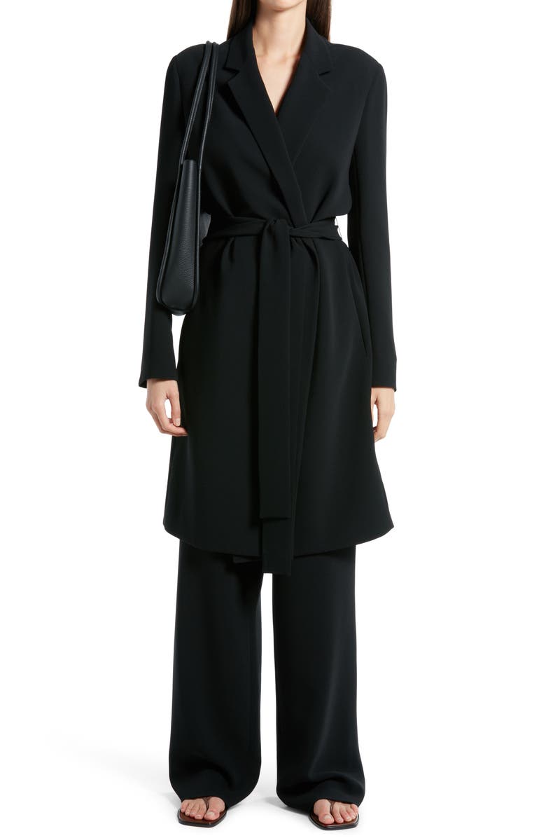 The Row Harri Belted Three-Quarter Coat, Alternate, color,