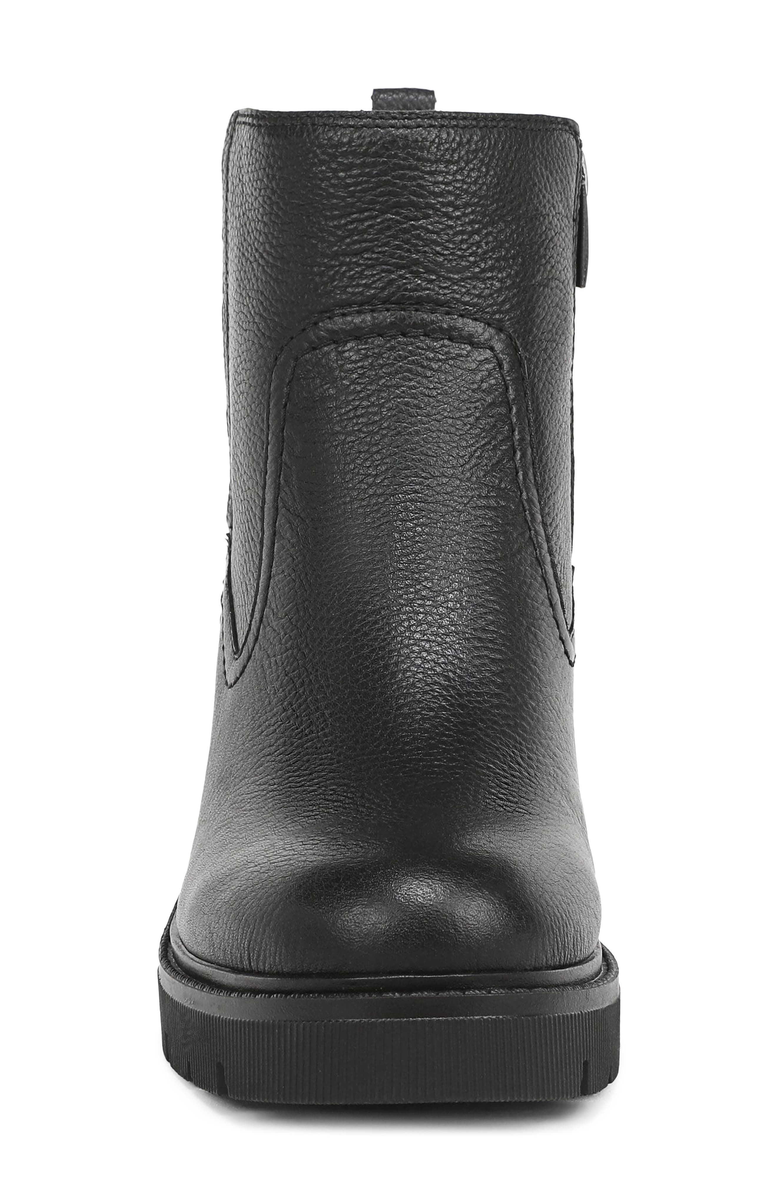 Juni Chelsea Boot, Alternate, color, BLACK LEATHER