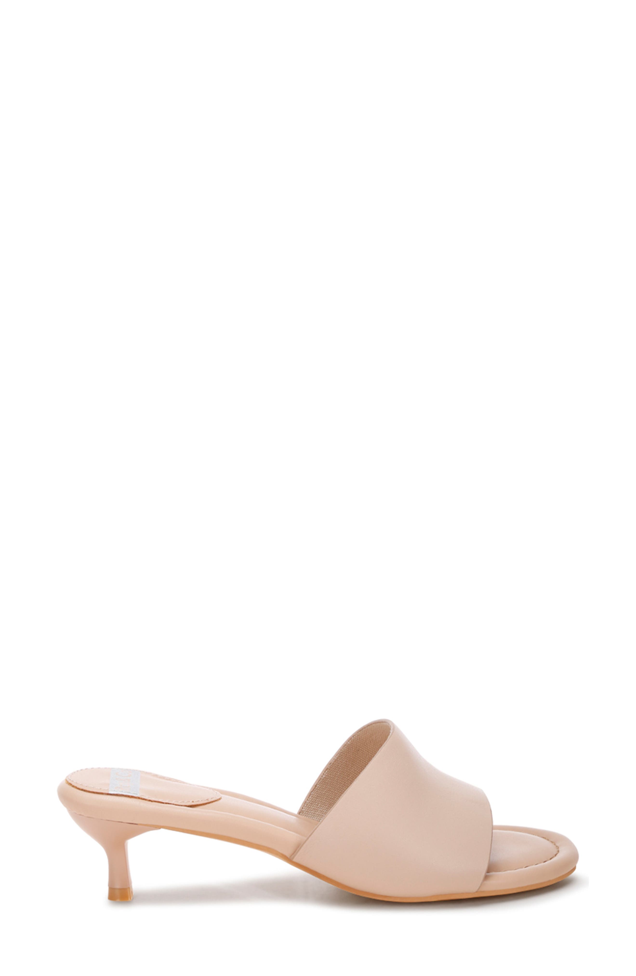 Vizzini Leather Slide Sandal, Alternate, color, BEIGE