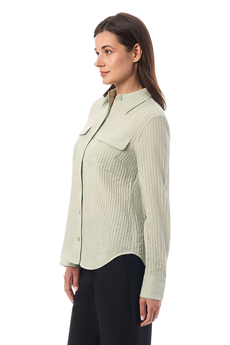 Long Sleeve Utility Shirt, Alternate, color, Mint
