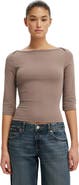 Cotton On Women's 90S Boatneck ¾ Sleeve