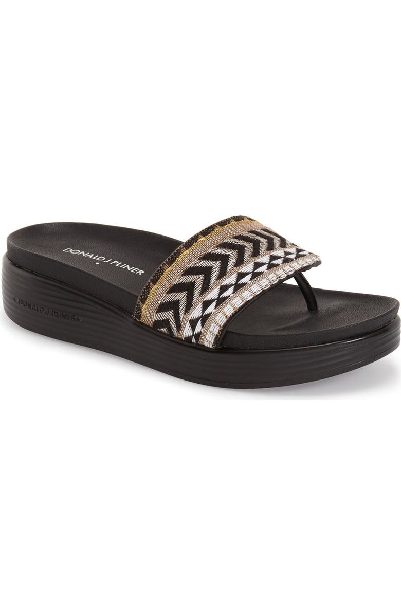 Donald Pliner Donald J Pliner 'Fifi' Platform Thong Sandal, Main, color,
