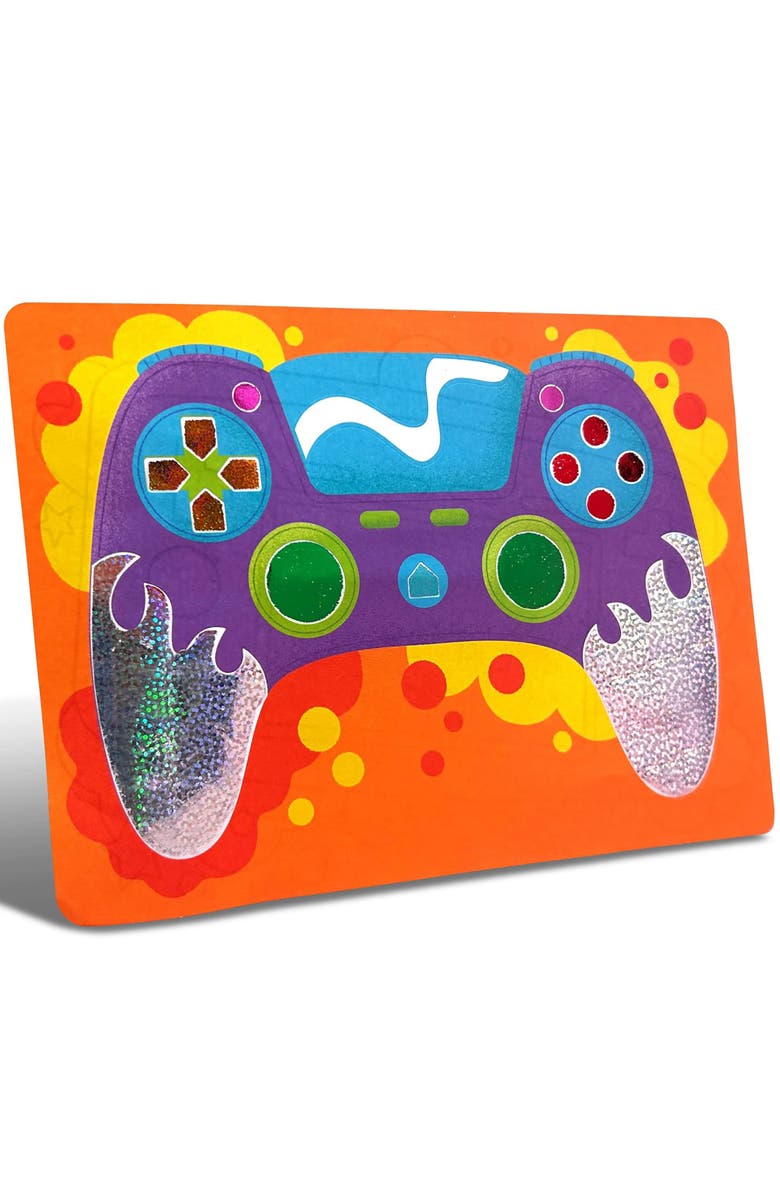 OOLY Foil tastic Foil Art & Coloring Set, Gadgets & Gizmos, 12 Pages, Kids 6+, Alternate, color, Multicolored