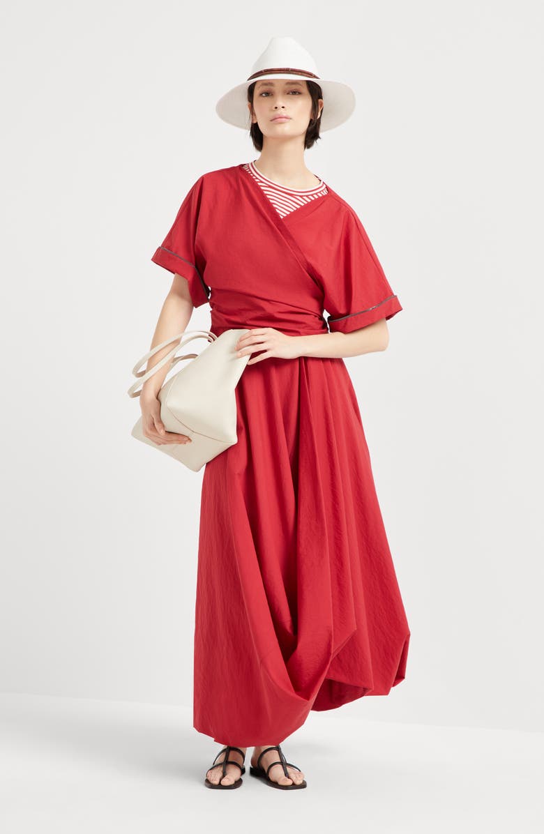 Brunello Cucinelli T-shirt with monili, Alternate, color, 