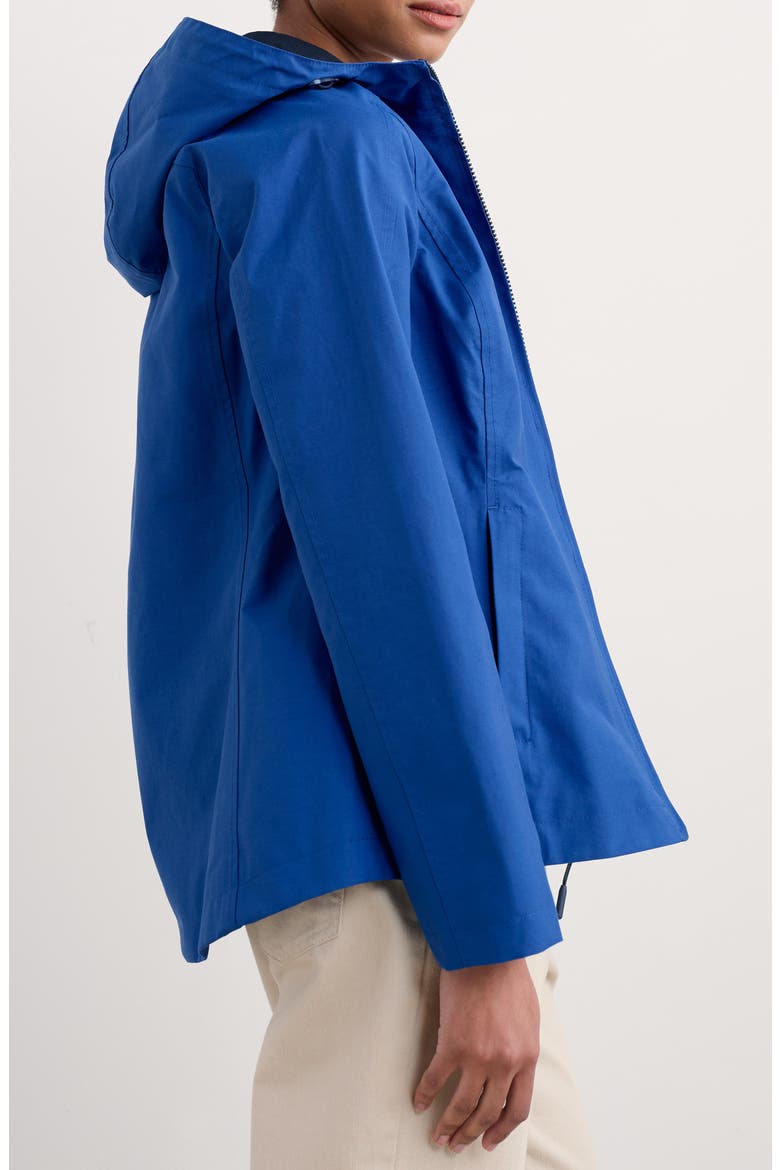 Waterway Hooded Waterproof Jacket, Alternate, color, INK