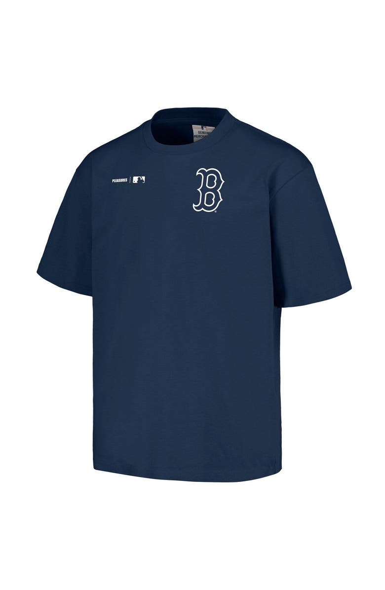 PLEASURES Men's PLEASURES  Navy Boston Red Sox Precision T-Shirt, Alternate, color, Navy