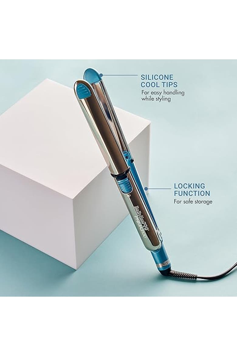 Nano Titanium Prima3100® 1" Ionic Straightener, Alternate, color, Blue