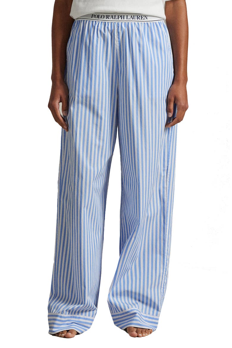 Assorted 2-Pack Cotton Pajama Pants, Main, color, HYDRANGEA/ BEACON BLUE