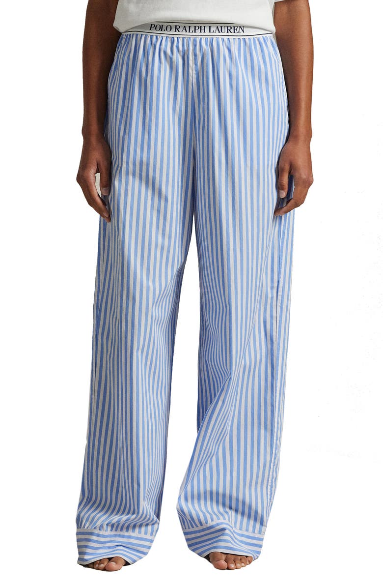 Polo Ralph Lauren Assorted 2-Pack Cotton Pajama Pants, Main, color, Hydrangea/ Beacon Blue