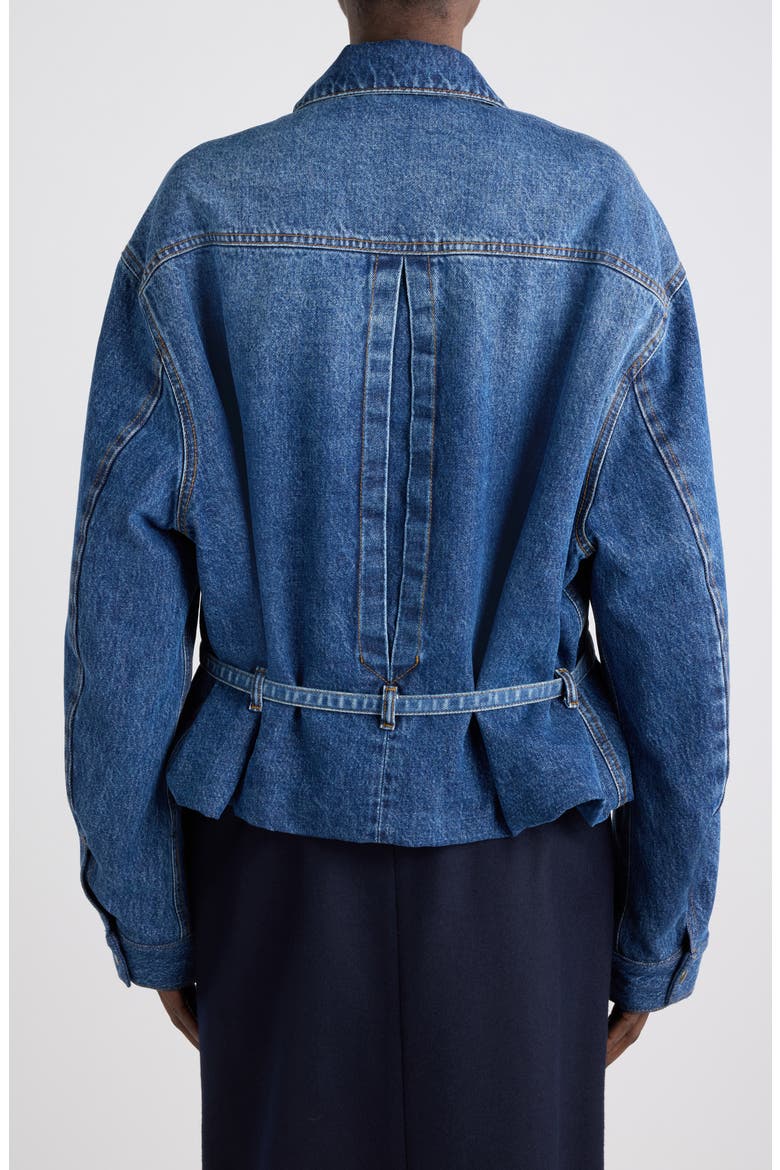 Veya Denim Jacket, Alternate, color, BLUE