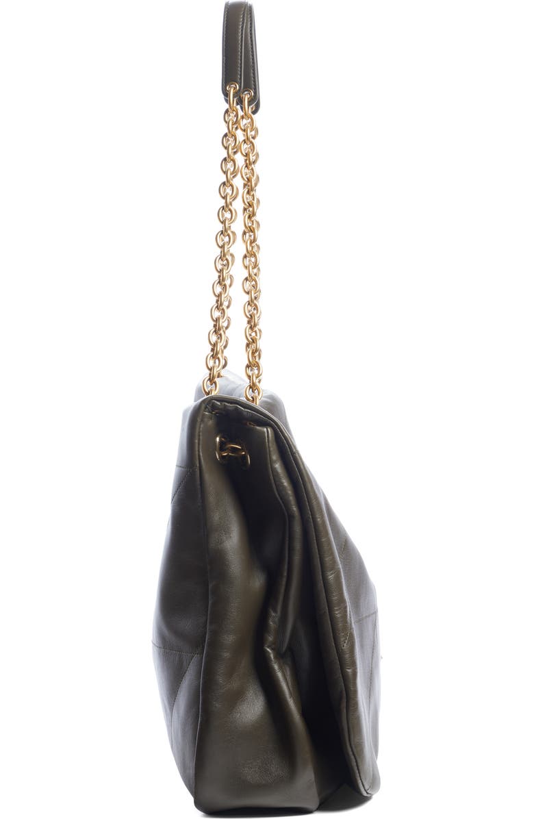 Saint Laurent Jamie 4.3 Patchwork Leather Tote, Alternate, color, Light Musk