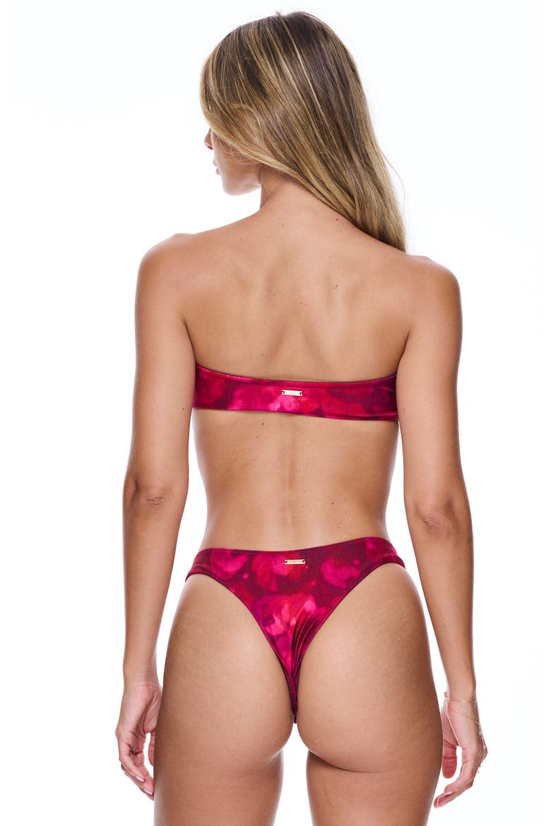 Le Bas Cheeky Bikini Swim Bottom, Main, color, ROUGE
