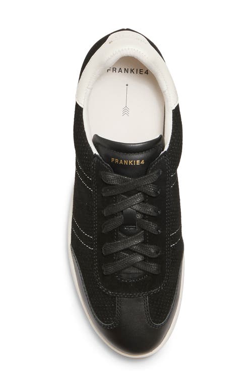 Frankie4 Drew Sneaker In Black Suede