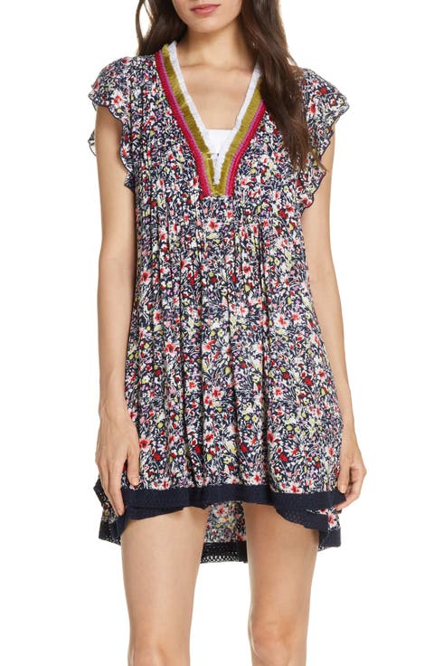 Poupette St. Barth Sasha Cover-Up Minidress