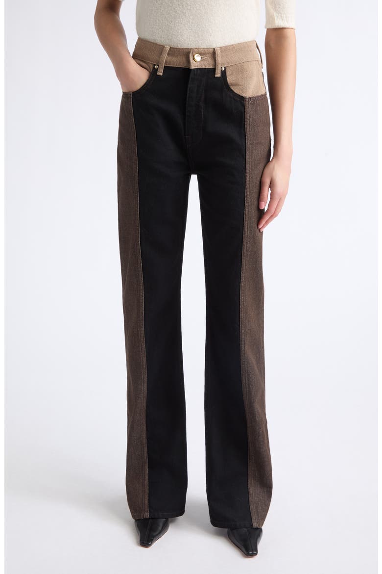 Jane High Waist Wide Leg Jeans, Main, color, DUSK/ SORREL/ RYE WASH