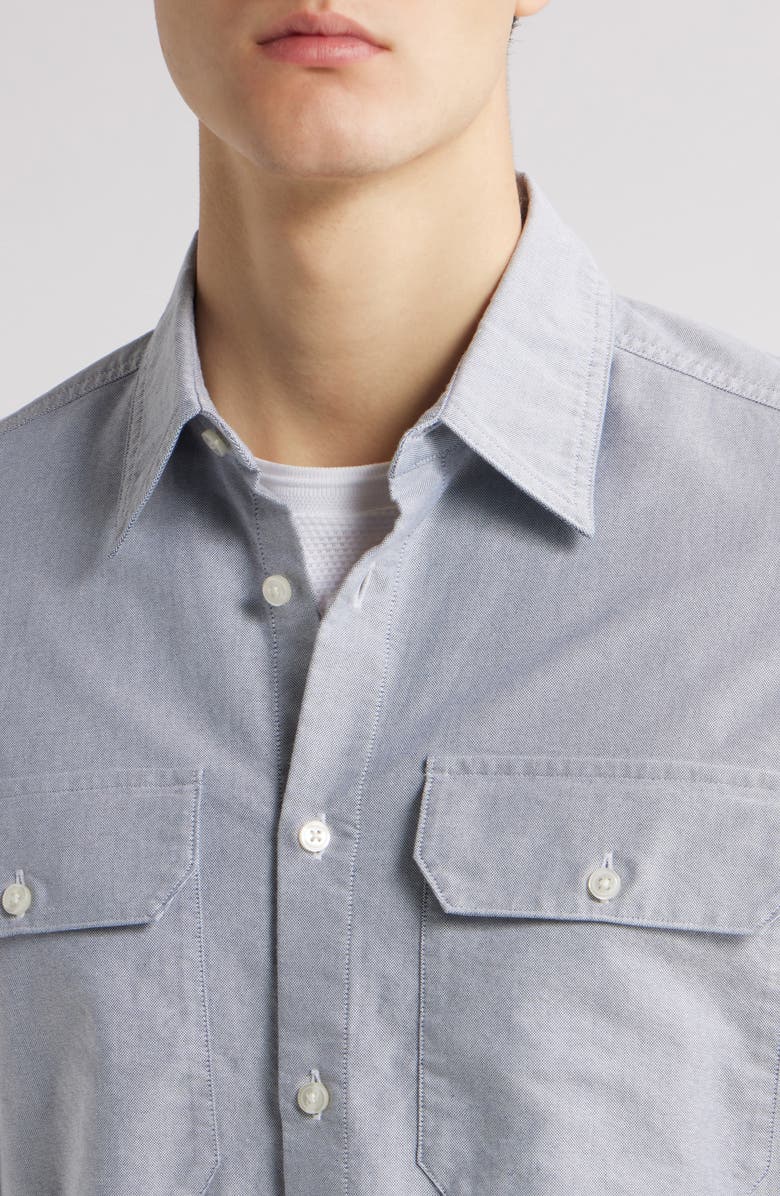 BOSS Liam Kent Regular Fit Button-Up Shirt, Alternate, color, Medium Blue