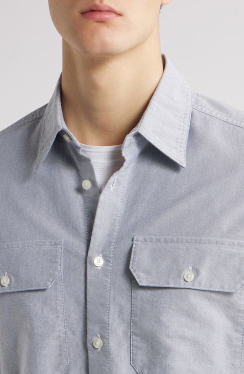 Hugo Boss Boss Liam Kent Regular Fit Button-up Shirt In Medium Blue
