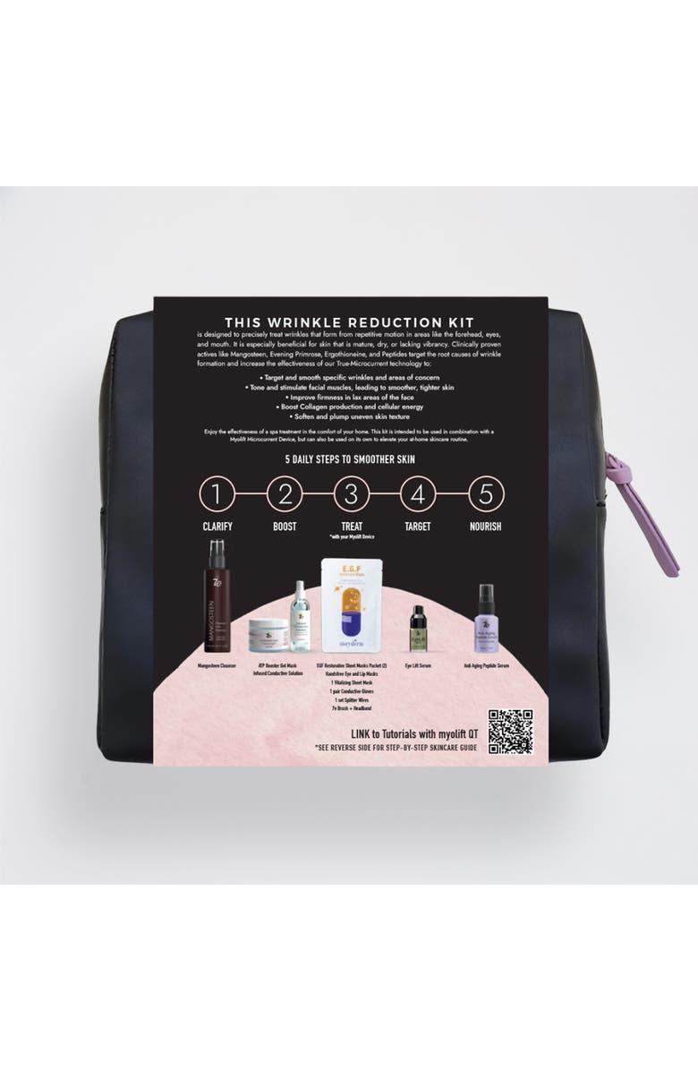 7e Wellness MyoLift Wrinkle Erase Boost Kit | 2-Week Intensive for Targeted Wrinkle Reduction | Ideal for Forehead, Eyes, Mouth | Perfect for Mature, Aging Skin | Includes Serums, Masks, Conductive Gloves & More | Use with MyoLift Device, Alternate, color, NO COLOR
