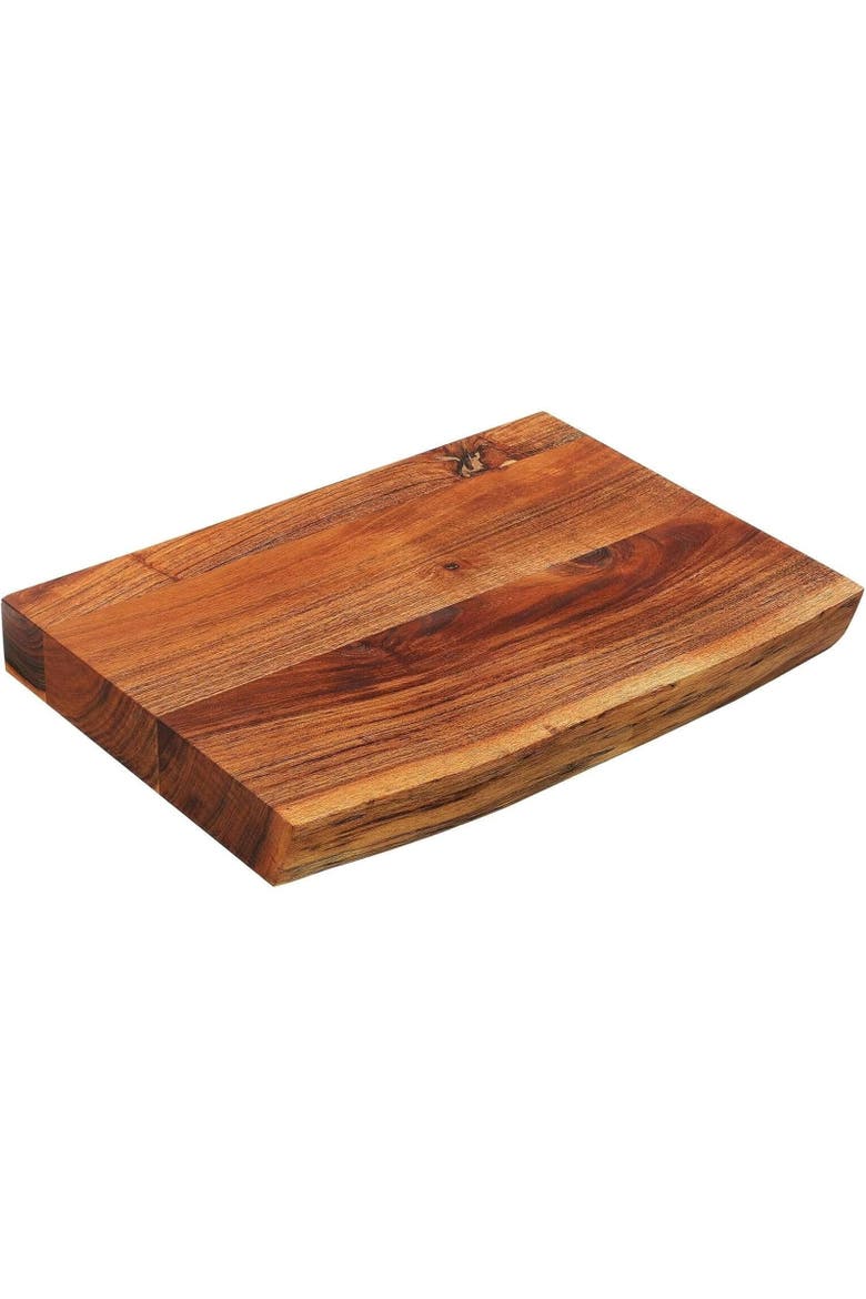 Chopping Board Made of Acacia Wood, Main, color, Brown