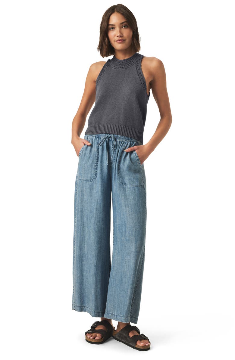 Splendid Talula Cotton Sweater Tank, Alternate, color, Ink