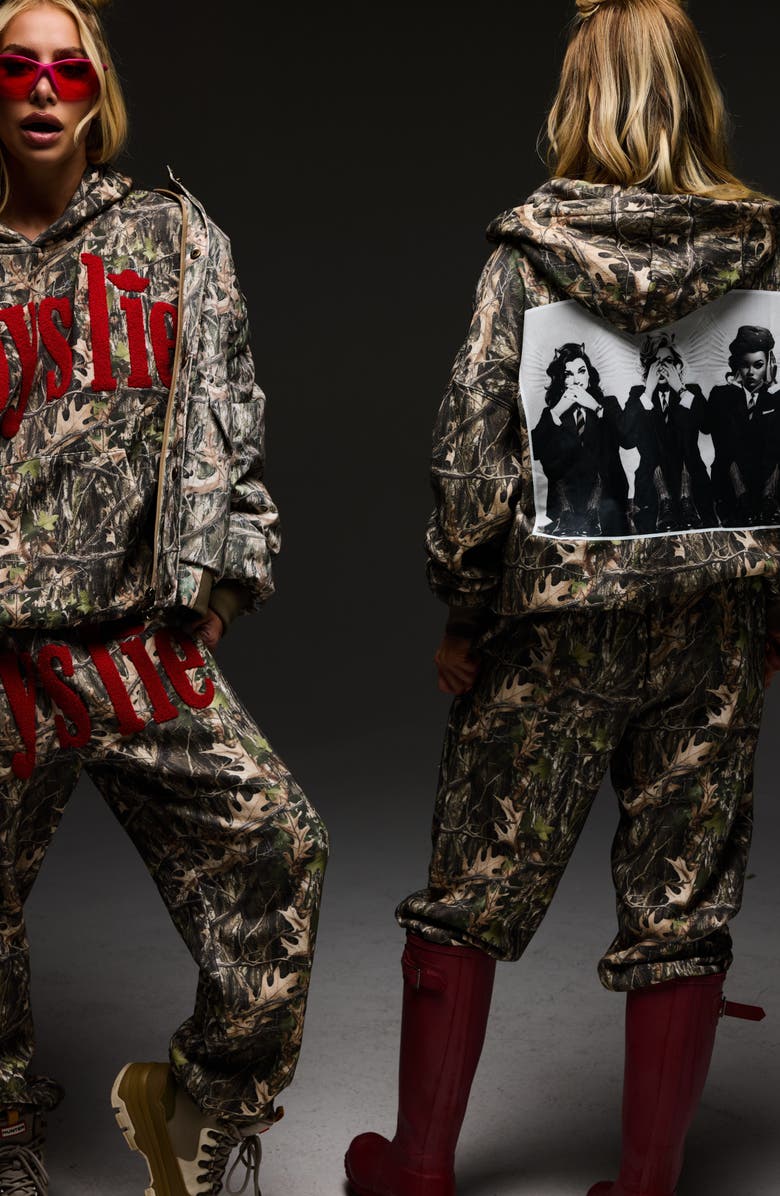 BOYS LIE Manhunt Hooded Jacket, Alternate, color, 