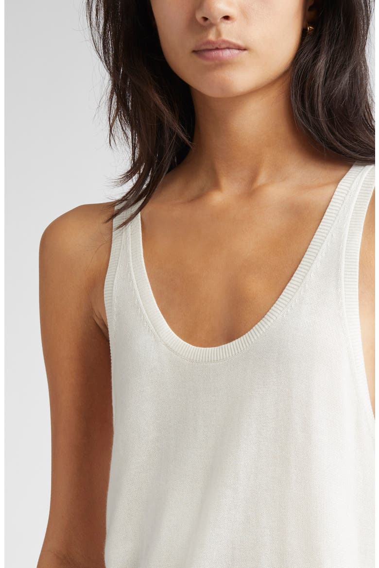 Knit Tank, Alternate, color, WHITE