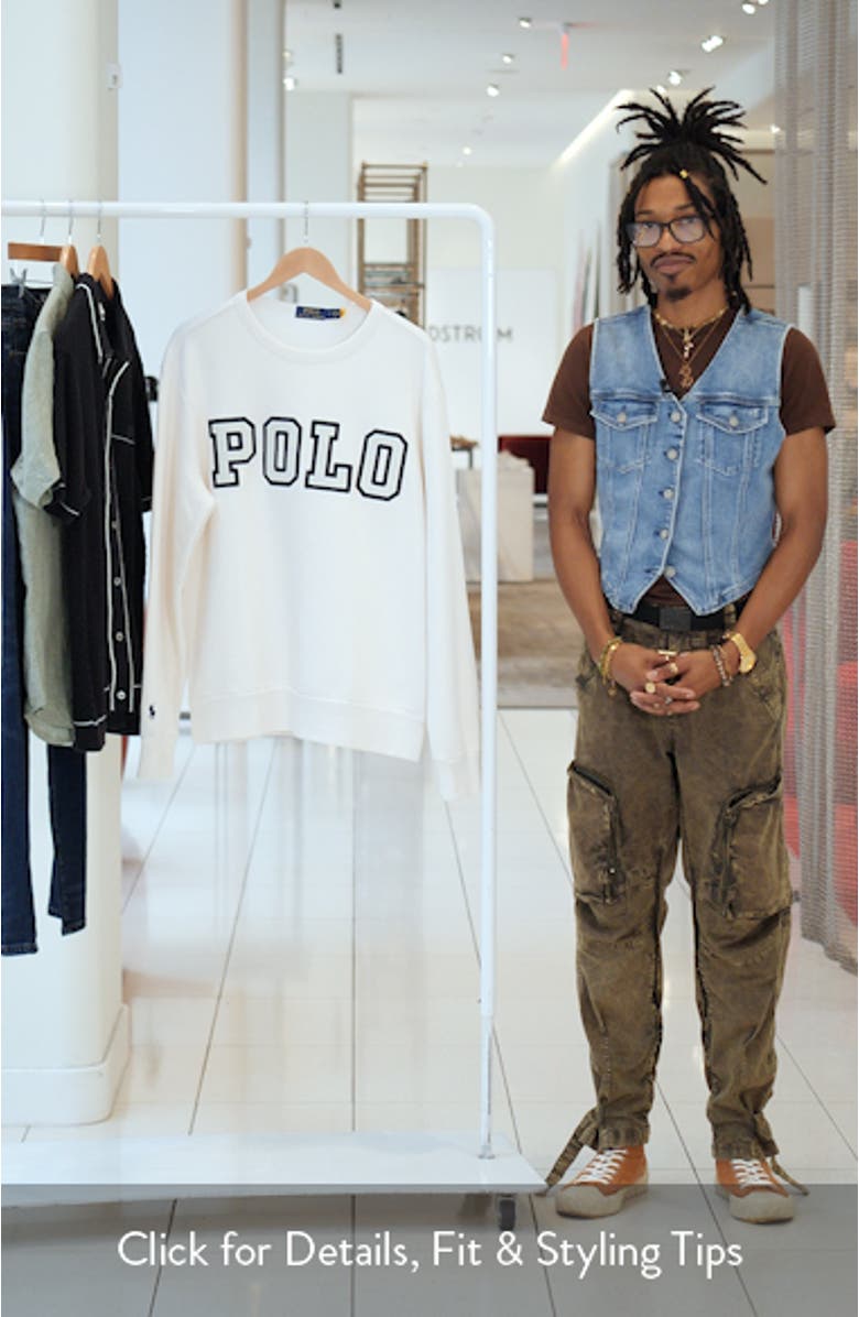 Logo Appliqué Sweatshirt, sales video thumbnail