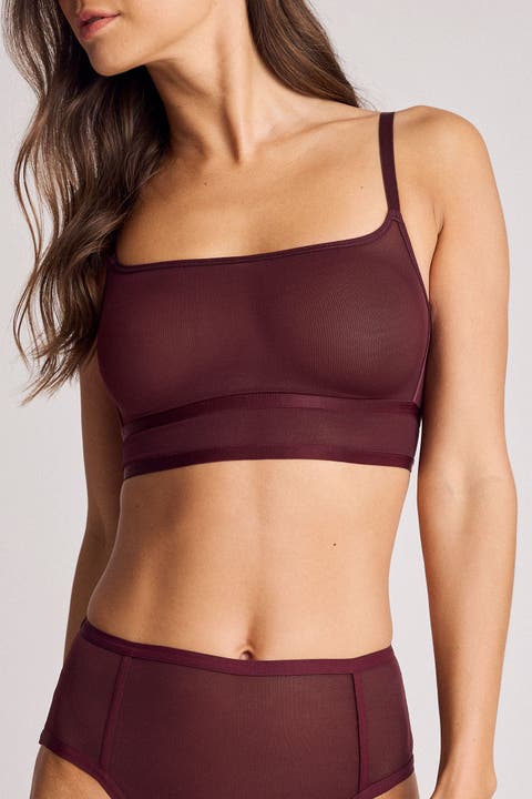 Sieve Longline Bra