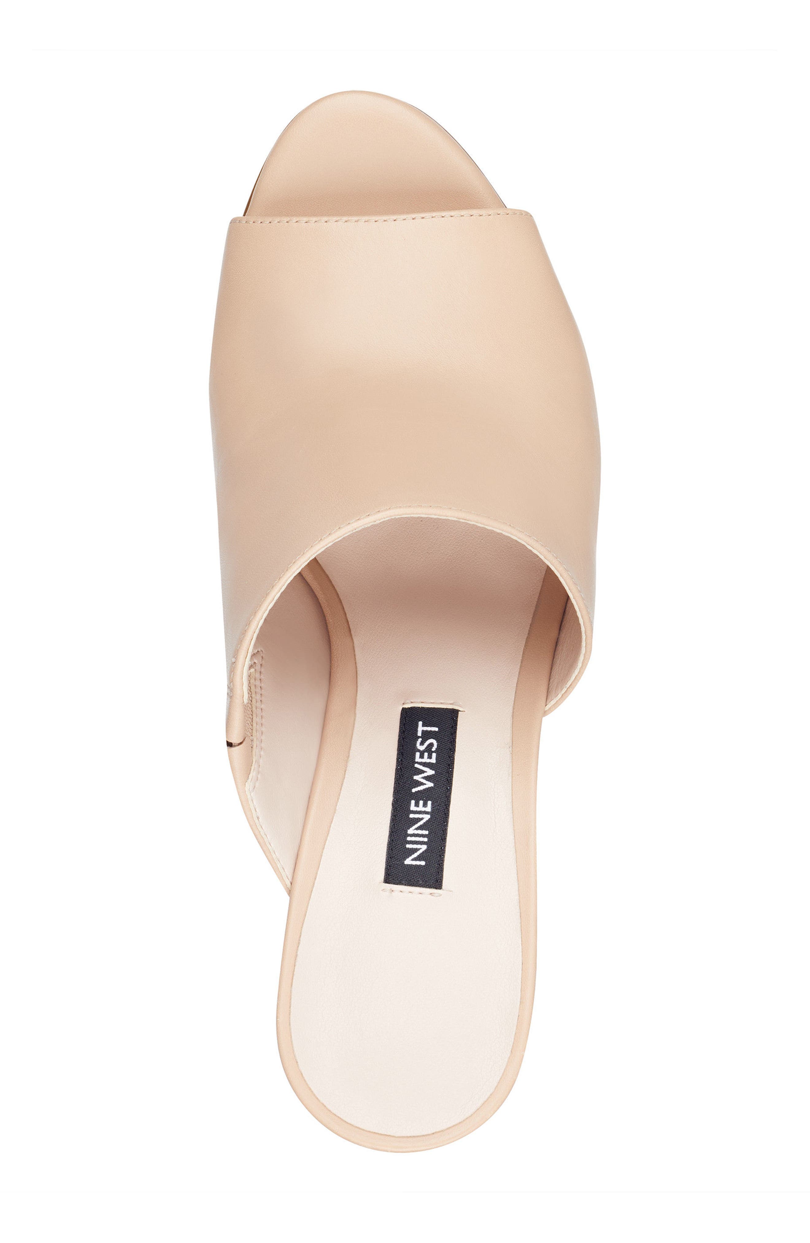Janissah Wedge, Alternate, color, LIGHT NATURAL LEATHER