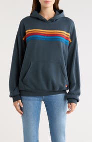Aviator Nation 5 Stripe Hoodie