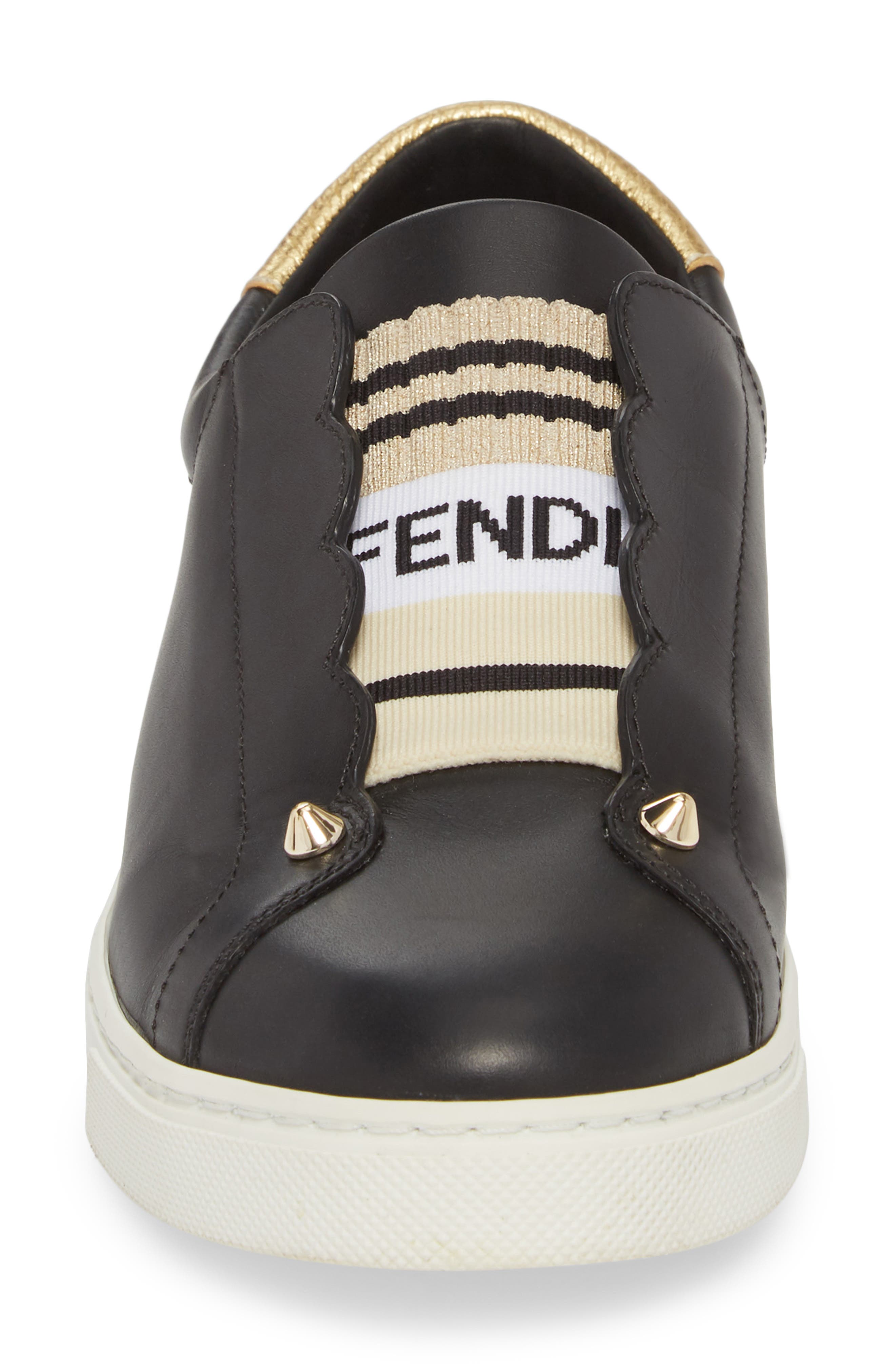 Fendi Rockoclick Slip-On Sneaker, Alternate, color, 