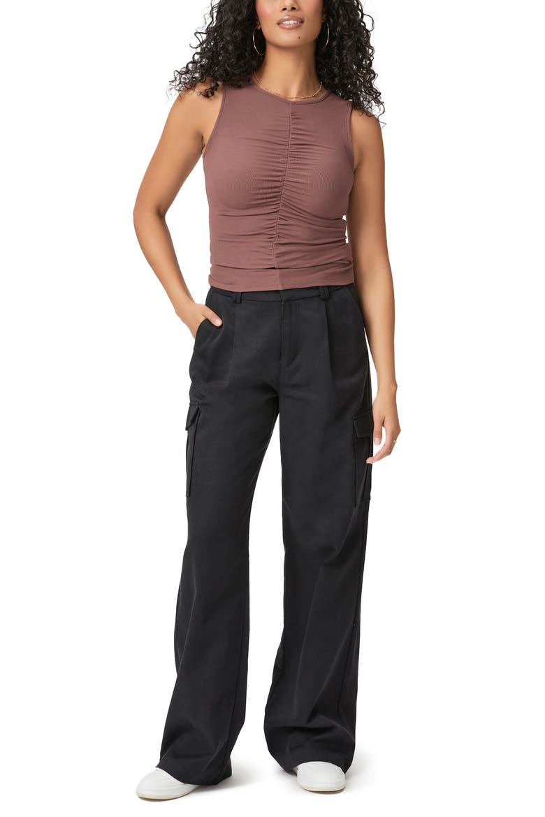 Nashville Wide Leg Pants, Alternate, color, BLACK