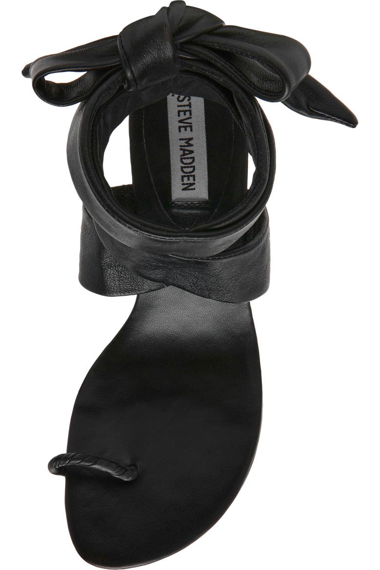 steve madden symone leather toe loop ankle wrap dress sandals Symone Leather Toe Loop Ankle Wrap Dress Sandals Steve Madden