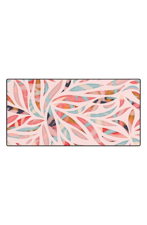 Evamatise Abstract Boho Desk Mat