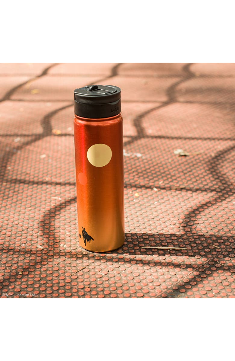 JoyJolt Star Wars Tatoonie 22-Ounce Stainless Steel Water Bottle, Alternate, color, Orange