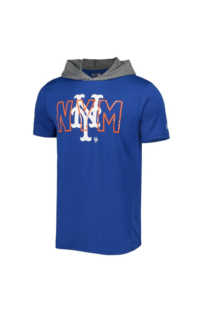 New Era Men's New Era Royal New York Mets Team Hoodie T-Shirt, Alternate, color, Royal