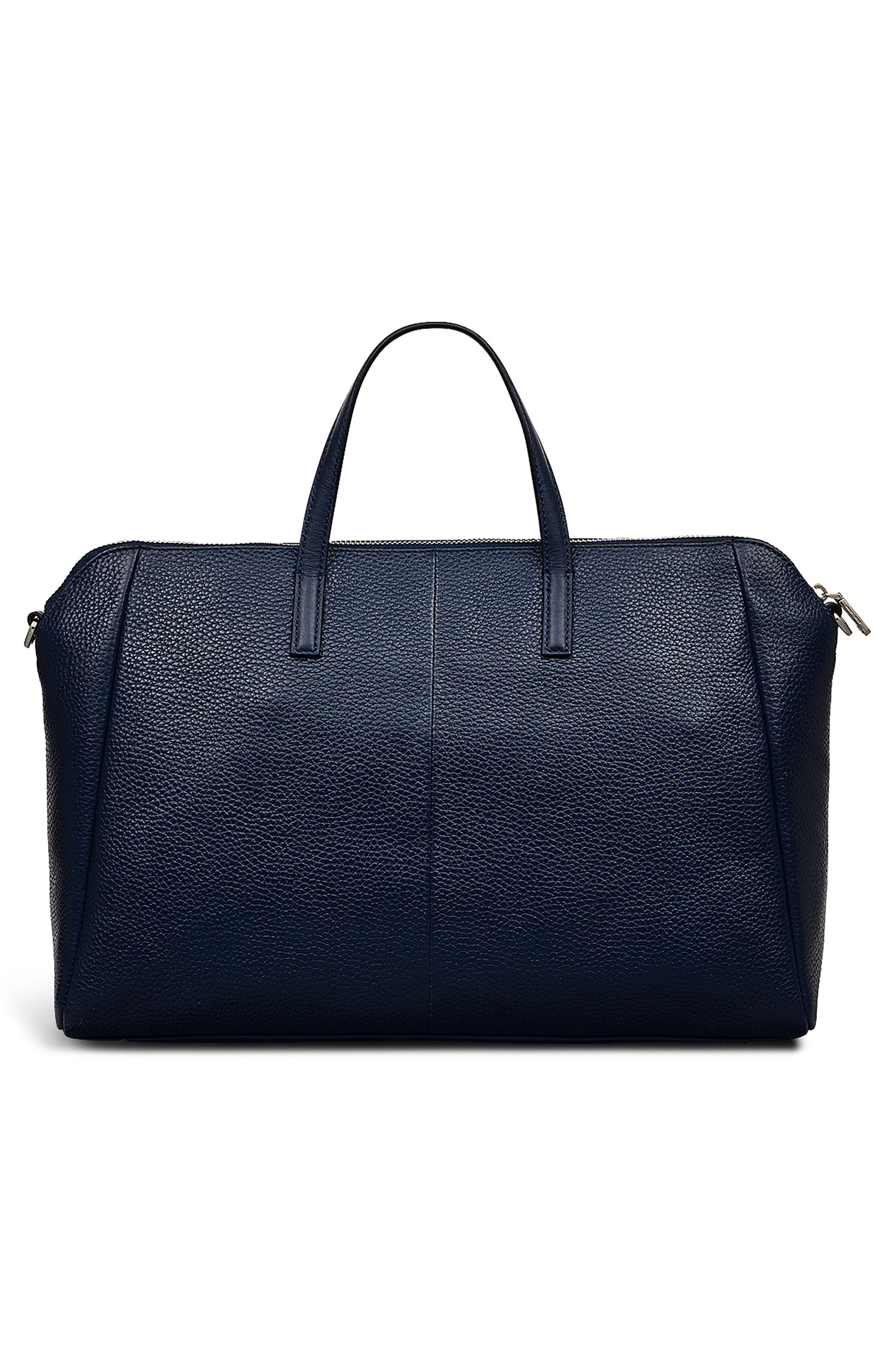 Radley Brook Avenue Pebbled Leather Satchel, Alternate, color, 